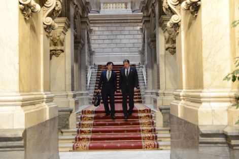 HOY, EN LA REUNIÓN CON EL DIRECTOR GENERAL DE LA FAO