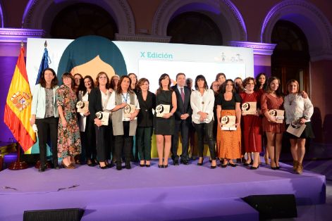 En la entrega de los X Premios de Excelencia a la Innovación para Mujeres Rurales 2019