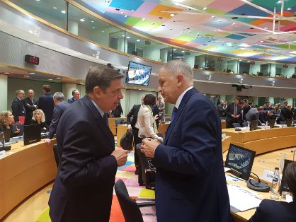 Hoy, en el Consejo de Ministros de Agricultura de la UE celebrado en Bruselas

