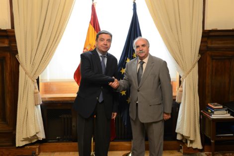 Hoy, en la sede del Ministerio 