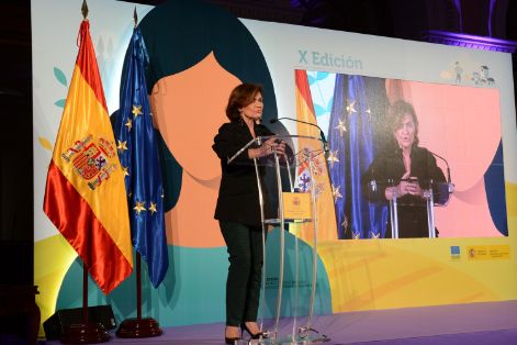 En la entrega de los X Premios de Excelencia a la Innovación para Mujeres Rurales 2019