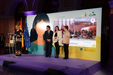 En la entrega de los X Premios de Excelencia a la Innovación para Mujeres Rurales 2019