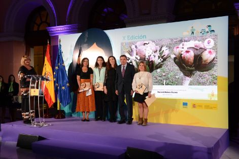 En la entrega de los X Premios de Excelencia a la Innovación para Mujeres Rurales 2019