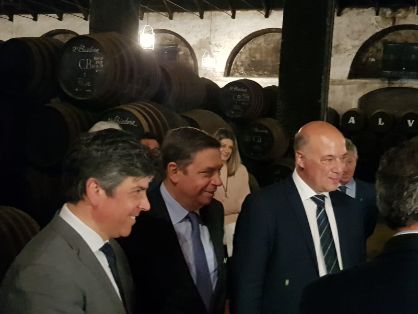 Hoy, en la presentación del libro “Montilla-Moriles en clave de futuro” 