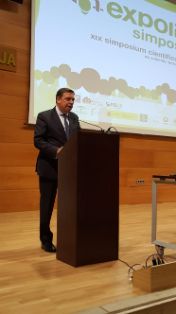 Hoy, en la inauguración de Expoliva (Jaén)