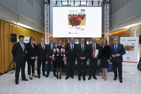 Hoy, en la presentación del Anuario Agroalimentario de Andalucía 2019, del Grupo Joly