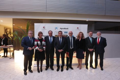 Hoy, en la presentación del Anuario Agroalimentario de Andalucía 2019, del Grupo Joly