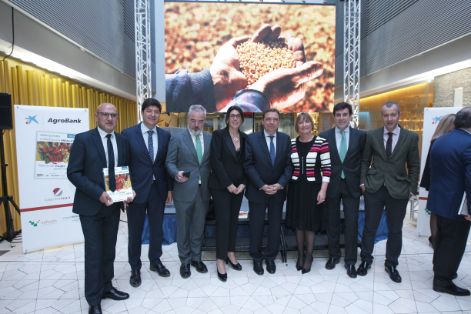 Hoy, en la presentación del Anuario Agroalimentario de Andalucía 2019, del Grupo Joly