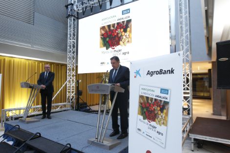 Hoy, en la presentación del Anuario Agroalimentario de Andalucía 2019, del Grupo Joly