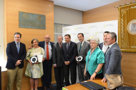 Hoy, en la clausura de la Asamblea de Cooperativas Agro-alimentarias de España 