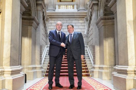 HOY, EN UNA REUNIÓN PRESIDIDA POR LOS MINISTROS DE AGRICULTURA DE AMBOS PAÍSES