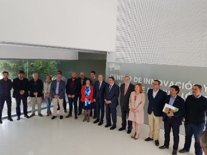 HOY, EN SU VISITA A LA SAT GUADEX, EN PALMA DEL RÍO (CÓRDOBA) 