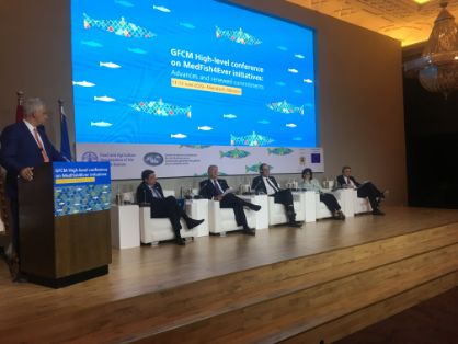 Hoy, en la Conferencia de Alto Nivel sobre iniciativas MedFish4Ever, en Marrakech