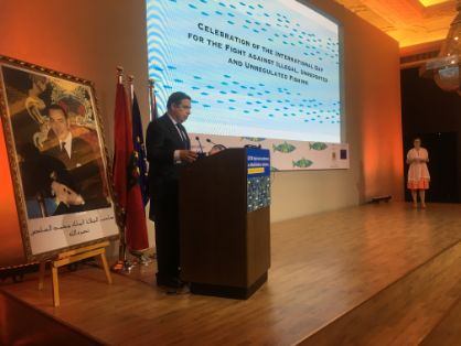Hoy, en la Conferencia de Alto Nivel sobre iniciativas MedFish4Ever, en Marrakech