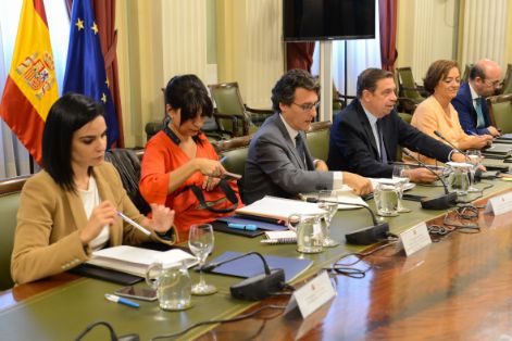 Hoy, en la sede del Ministerio