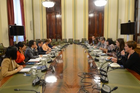 Hoy, en la sede del Ministerio