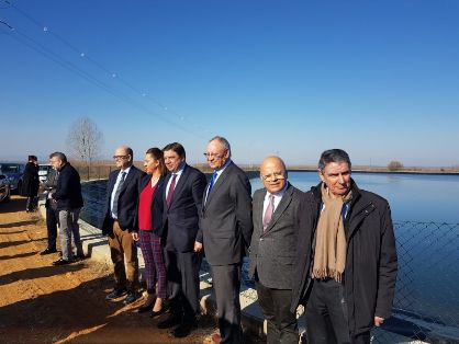 HOY, EN LA VISITA A LOS REGADÍOS DEL PÁRAMO (LEÓN)