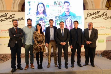 HOY, EN LA CLAUSURA DE LA PRESENTACIÓN DE LA CAMPAÑA PARA LA INCORPORACIÓN DE JÓVENES AL SECTOR AGRARIO
