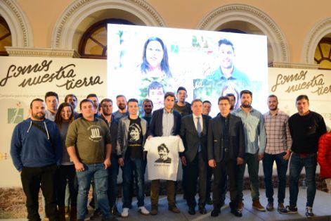 HOY, EN LA CLAUSURA DE LA PRESENTACIÓN DE LA CAMPAÑA PARA LA INCORPORACIÓN DE JÓVENES AL SECTOR AGRARIO