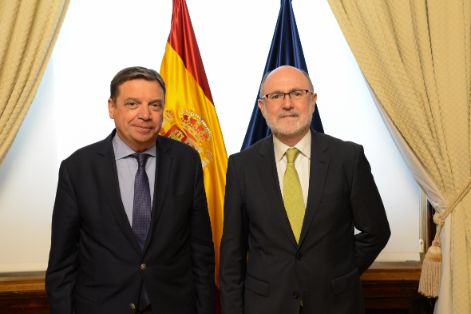 Hoy, en la sede del Ministerio