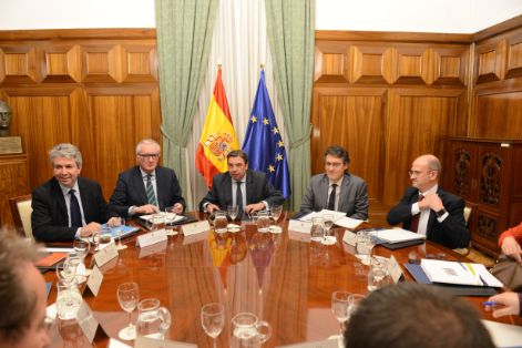 Hoy, en la sede del Ministerio