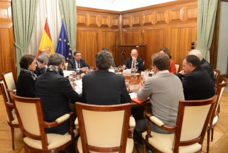 Hoy, en la sede del Ministerio