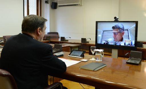 EN UNA REUNIÓN CELEBRADA HOY, POR VIDEOCONFERENCIA 