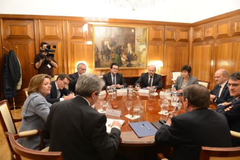 El ministro se ha reunido hoy con ACES, ANGED Y ASEDAS