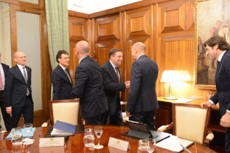 Hoy, en la sede del Ministerio