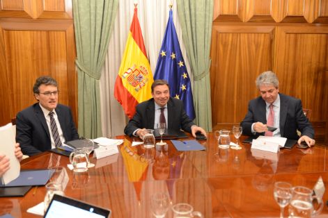 Hoy, en la sede del Ministerio