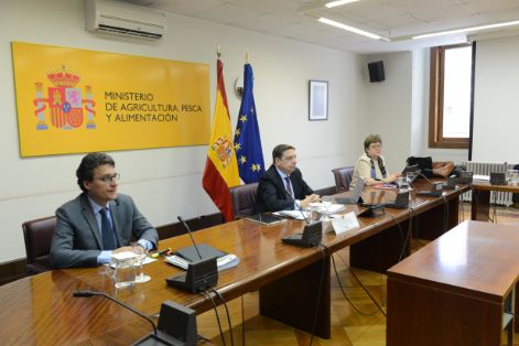 Hoy, en una videoconferencia informal de ministros de Agricultura y Pesca de la Unión Europea 