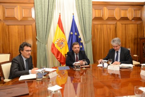 HOY, EN UNA REUNIÓN CON COOPERATIVAS AGRO-ALIMENTARIAS DE ESPAÑA