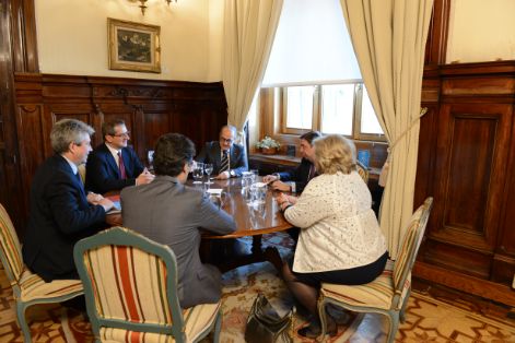 Hoy, en la sede del Ministerio