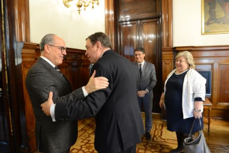 Hoy, en la sede del Ministerio