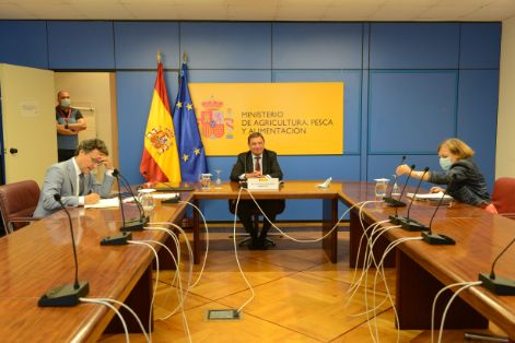 En una reunión hoy por videoconferencia