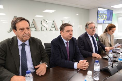 Hoy, en la entrega del VI Premio Nacional Jóvenes Agricultores 