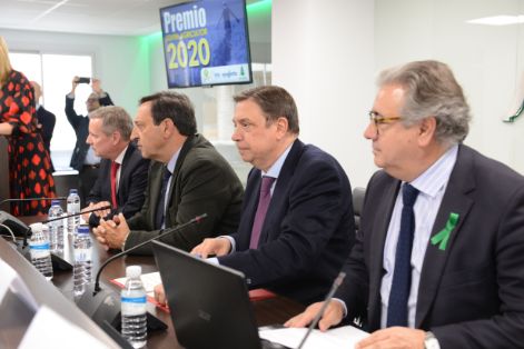 Hoy, en la entrega del VI Premio Nacional Jóvenes Agricultores 