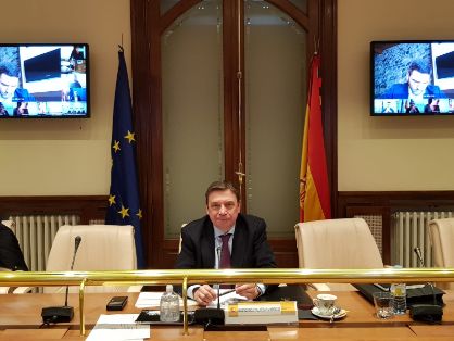 Hoy, por videoconferencia, con los consejeros de Agricultura y Pesca autonómicos para analizar las consecuencias del coronavirus