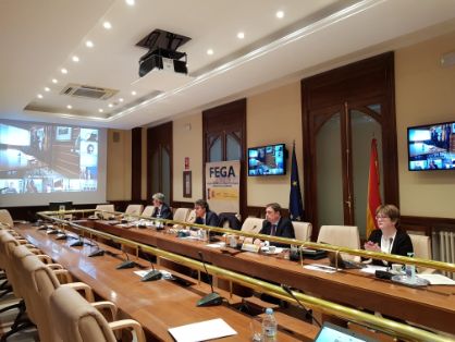 Hoy, por videoconferencia, con los consejeros de Agricultura y Pesca autonómicos para analizar las consecuencias del coronavirus