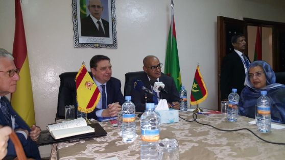 Finaliza hoy su visita a Mauritania 