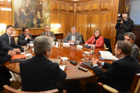 HOY, TRAS REUNIRSE CON LAS ORGANIZACIONES PROFESIONALES AGRARIAS ASAJA, COAG Y UPA