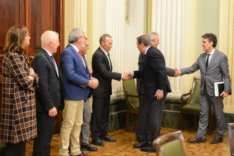 HOY, EN UNA REUNIÓN CON EL CONSEJO RECTOR DE COOPERATIVAS AGRO-ALIMENTARIAS DE ESPAÑA