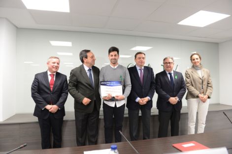 Hoy, en la entrega del VI Premio Nacional Jóvenes Agricultores 