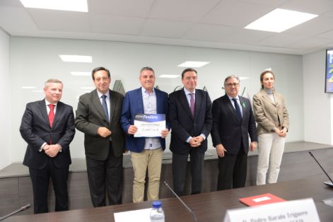 Hoy, en la entrega del VI Premio Nacional Jóvenes Agricultores 