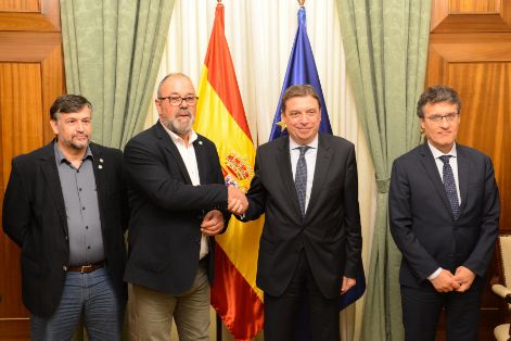 Hoy, en la sede del Ministerio