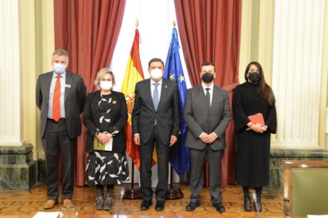 Hoy, en la sede del ministerio