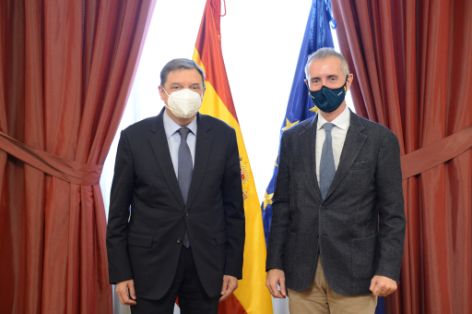 Hoy, en la sede del ministerio