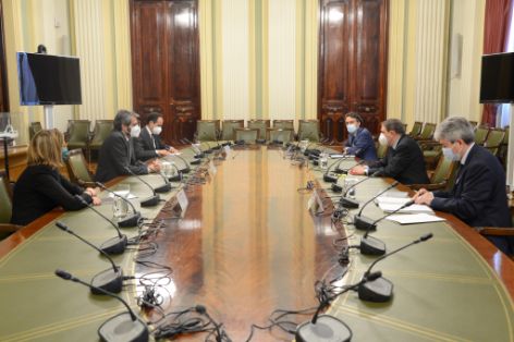 HOY, EN LA SEDE DEL MINISTERIO 