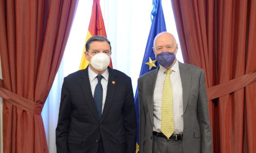 Hoy, en una reunión con la organización patronal Cepesca