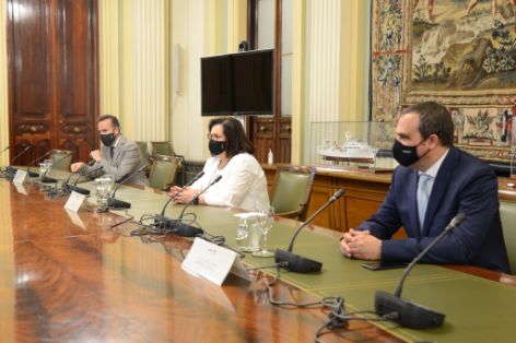 Hoy, en la sede del ministerio